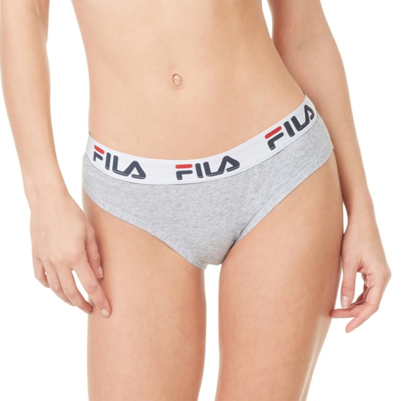 Lot de 3 culottes femme en coton FU6043 couleur grise