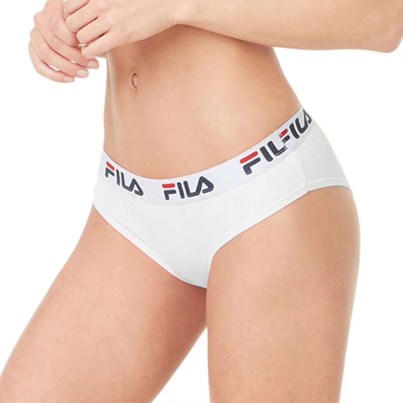 Lot de 3 culottes femme en coton FU6043 couleur Blanche