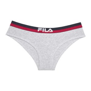 Lot de 3 Culottes femme coton FU6050 Gris, Navy et Blanc