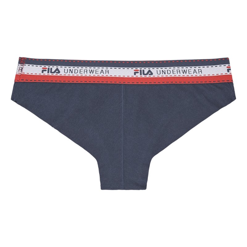 Lot de 3 Strings brésilien femme coton Uni FU6178
