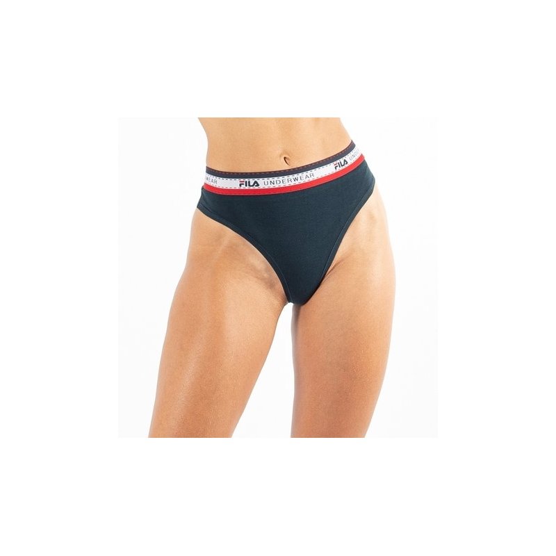 Lot de 3 Strings brésilien femme coton Uni FU6178