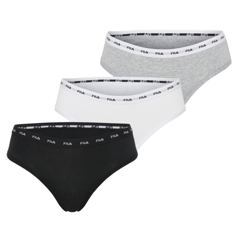 Lot de 3 culottes femme uni