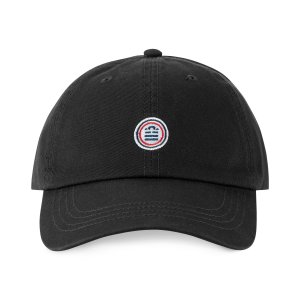Casquette Uni Serge Blanco Noire Dad cap Strapback / Boucle Casquette homme Dad Cap For