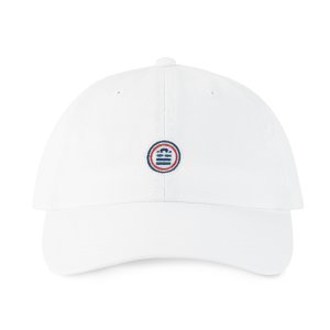 Casquette Uni Serge Blanco Blanche Dad cap Strapback / Boucle Casquette homme Dad Cap For