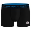Lot de 4 boxers homme en coton Class uni ceinture colorée