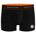 Lot de 4 boxers homme en coton Class uni ceinture colorée
