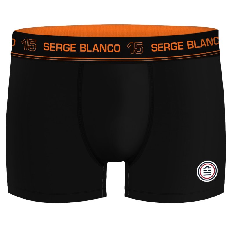 Lot de 4 boxers homme en coton Class uni ceinture colorée