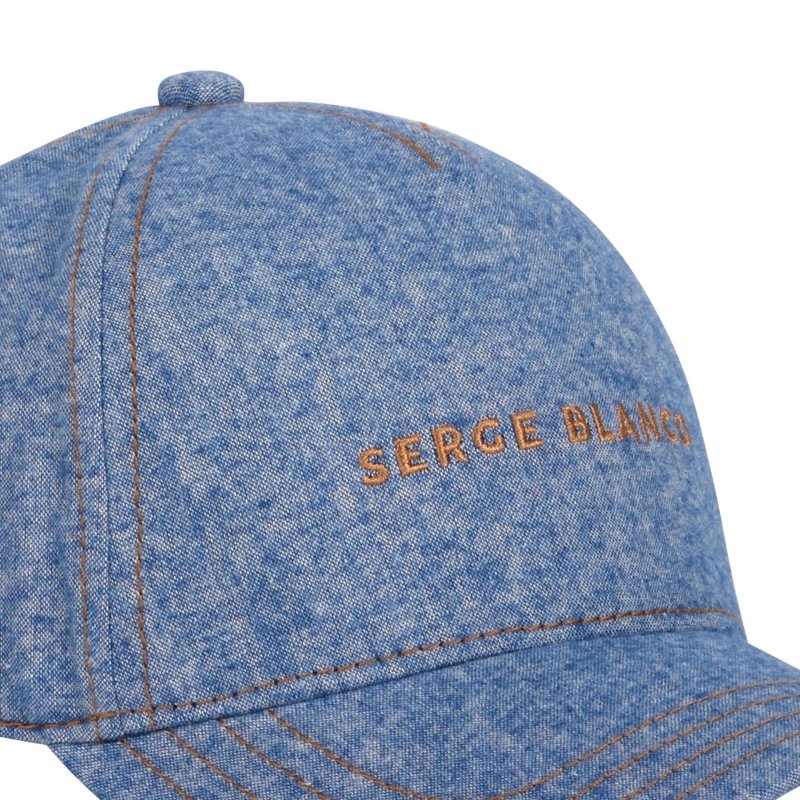 Casquette Baseball homme chambray effet denim Jean