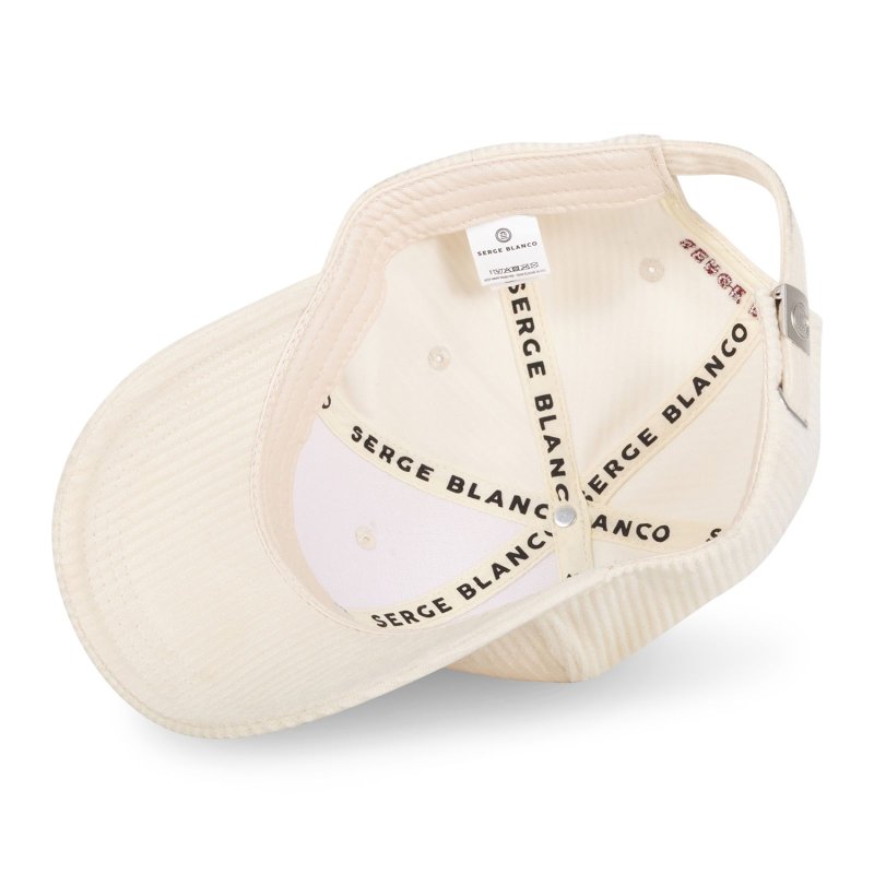 Casquette Baseball homme en velours côtelé Velvet