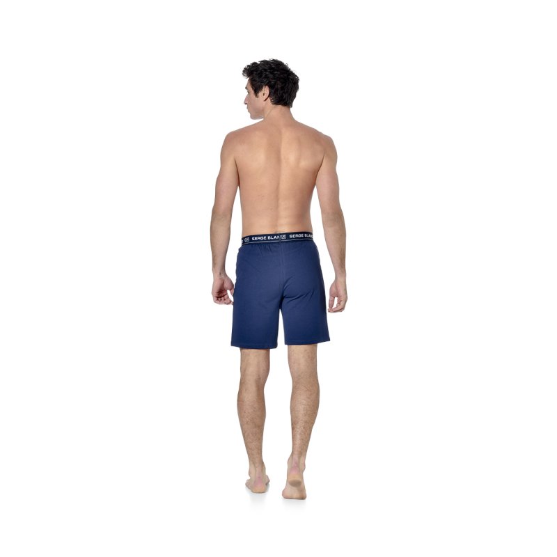 Ensemble pyjama court homme avec t-shirt col rond Dom