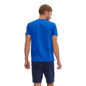 Ensemble Pyjama court Tshirt col V homme en coton
