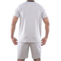 Ensemble homme Pyjama court T-shirt col tunisien