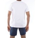 Ensemble homme Pyjama court T-shirt col rond bicolore