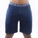 Ensemble homme Pyjama court T-shirt col rond bicolore