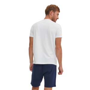 Ensemble Pyjama court Tshirt col rond homme en coton