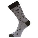 Lot de 9 paires de chaussettes de ville fantaisies en coton peigné