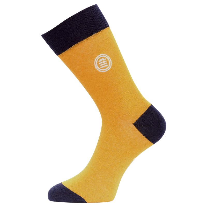 Lot de 9 paires de chaussettes de ville fantaisies en coton peigné