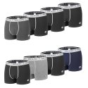 Lot de 8 boxers homme en coton