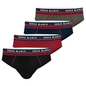 Lot de 4 slips homme en coton French