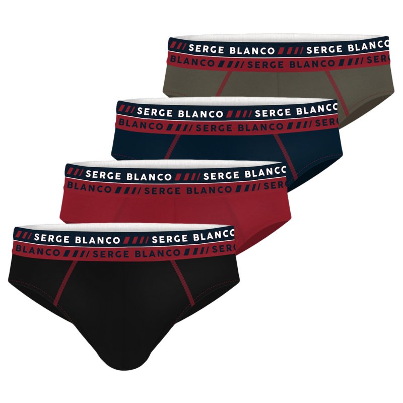 Lot de 4 slips homme en coton French