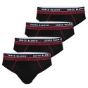 Lot de 4 slips homme en coton French