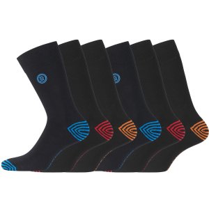 Lot de 6 Paires de Chaussettes de Ville coton homme peigné doux Lot de 6 Paires de Chaussettes de Ville coton homme peigné doux