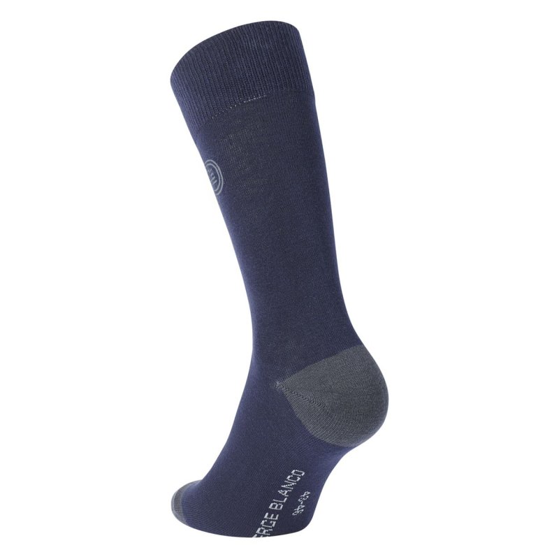 Lot de 6 Paires de Chaussettes de Ville coton homme peigné doux