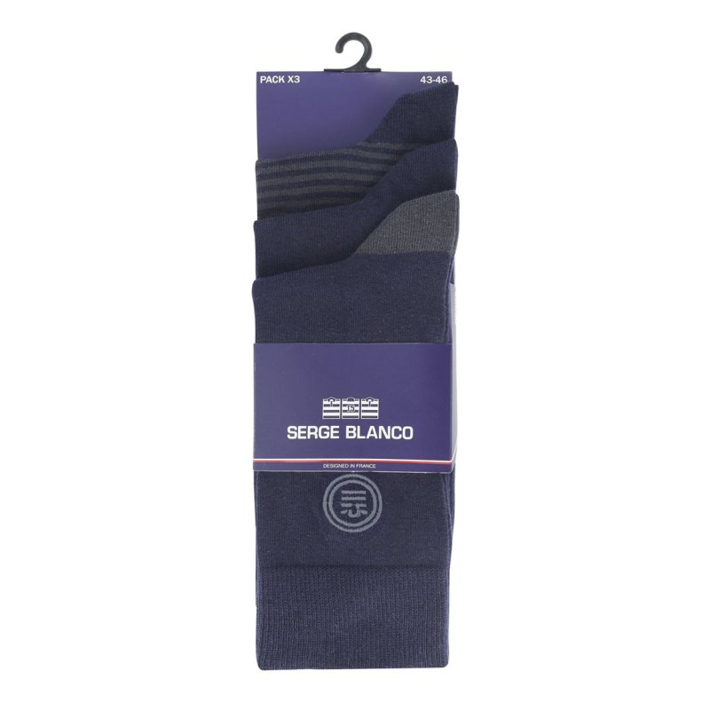 Lot de 6 Paires de Chaussettes de Ville coton homme peigné doux
