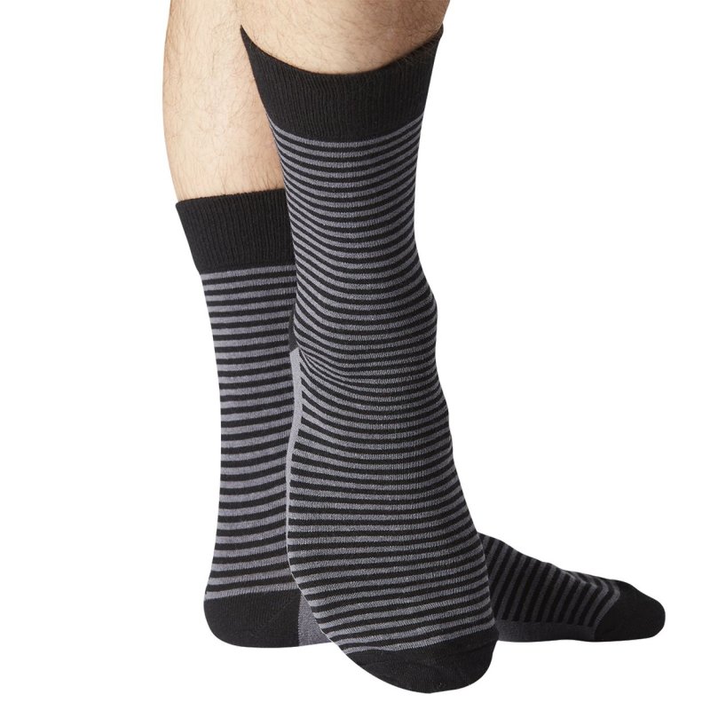 Lot de 6 Paires de Chaussettes de Ville coton homme peigné doux