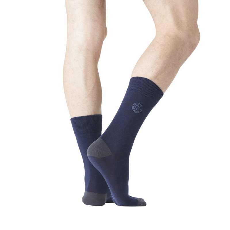 Lot de 6 Paires de Chaussettes de Ville coton homme peigné doux