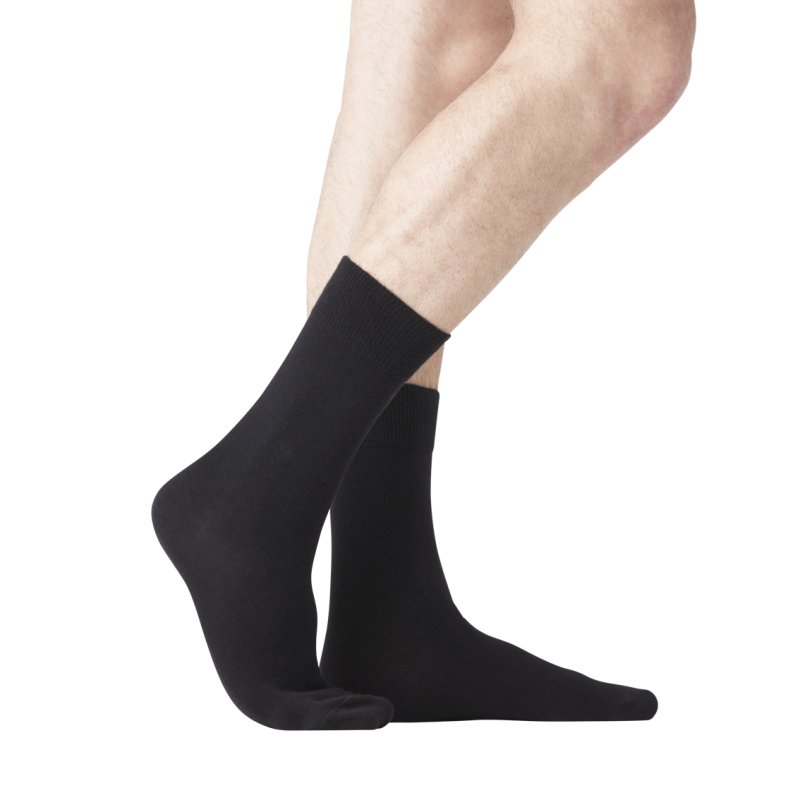 Lot de 6 Paires de Chaussettes de Ville coton homme peigné doux