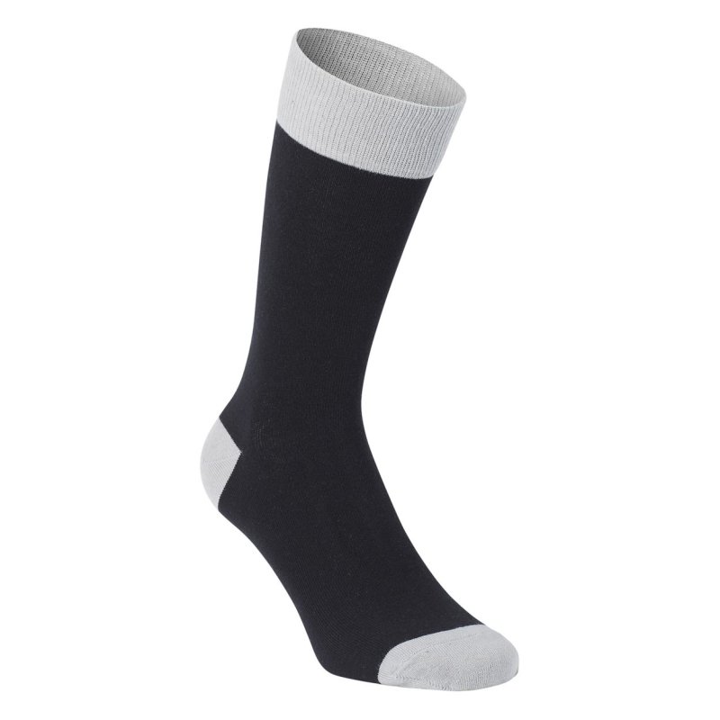 Lot de 6 Paires de Chaussettes de Ville coton homme peigné doux