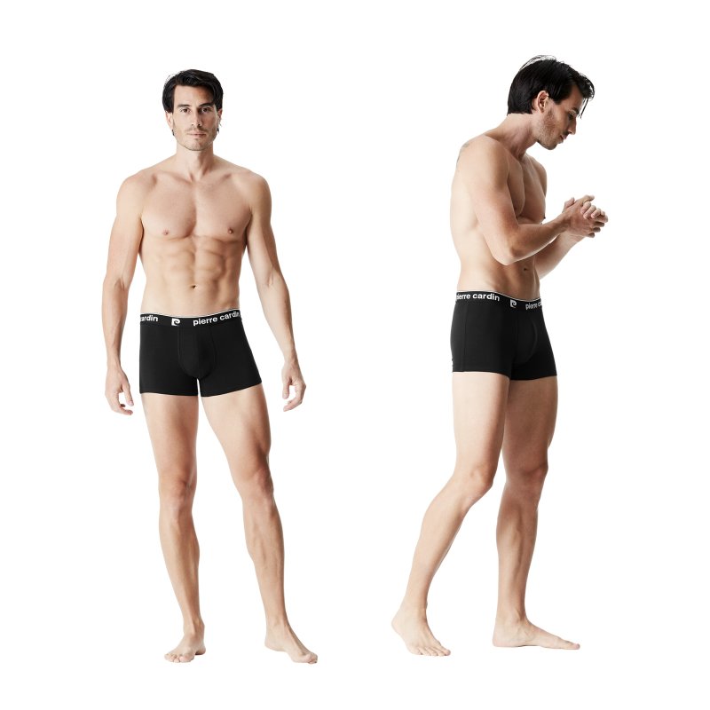 Lot de 4 boxers homme en coton Basic