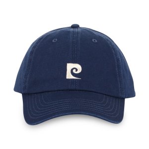 Casquette Uni Pierre Cardin Bleue Dad cap Strapback / Boucle Casquette Dad Cap Limp