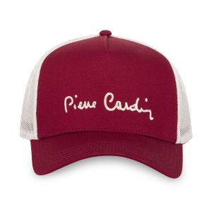 Casquette Uni Pierre Cardin Rouge Trucker Snapback Casquette Trucker avec filet Net