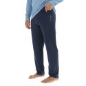 Ensemble Pyjama long homme en coton uni Logo poitrine