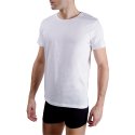 Lot de 2 t-shirts homme col rond avec print sur la poitrine