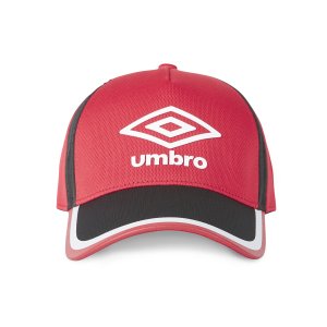 Casquette Uni Umbro Rouge Baseball Strapback / Boucle Casquette baseball Mai