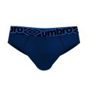 Lot de 3 slips homme en coton ceinture bleue Diamon