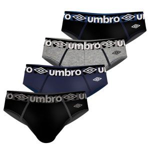 Lot de 4 slips homme en coton Uni