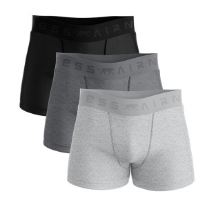 AIRNESS Lot de 3 boxers homme en coton Predator AIRNESS Lot de 3 boxers homme en coton Predator