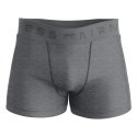 Lot de 3 Boxers homme Coton Gris clair/Gris foncé/Anthracite Uni - Airness
