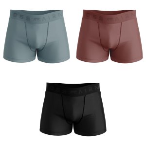 AIRNESS Lot de 3 boxers homme en coton Predator AIRNESS Lot de 3 boxers homme en coton Predator