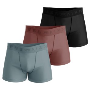 AIRNESS Lot de 3 boxers homme en coton Predator AIRNESS Lot de 3 boxers homme en coton Predator