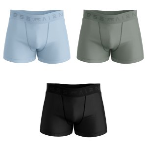 AIRNESS Lot de 3 boxers homme en coton Predator AIRNESS Lot de 3 boxers homme en coton Predator
