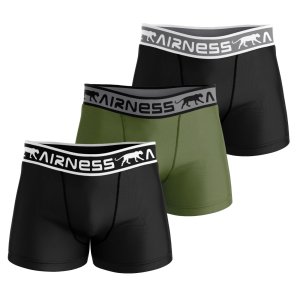 AIRNESS Lot de 3 boxers homme en coton Starter AIRNESS Lot de 3 boxers homme en coton Starter