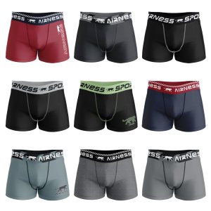 AIRNESS Lot de 3 Boxers homme en coton Best Of Surprise AIRNESS Lot de 3 Boxers homme en coton Best Of Surprise