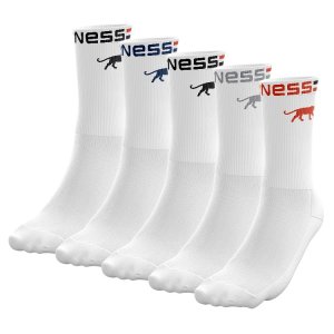 AIRNESS Lot de 5 paires de tennis homme Logo sur tige Colors Panther AIRNESS Lot de 5 paires de tennis homme Logo sur tige Colors Panther