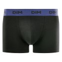 Lot de 3 Boxers homme Coton Uni  Noir/Jaune/Lila/Gris Mix and Colors - Dim