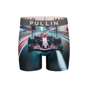 PULL IN Boxer long homme en lycra Fashion F1NYC Rose et Noir PULL IN Boxer long homme en lycra Fashion F1NYC Rose et Noir